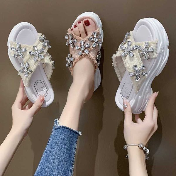 shoes woman 2020 glitter slides womens slippers outdoor platform lady fashion pantofle heeled mules jelly soft girl flat, Black
shoes woman 2020 glitter slides womens slippers outdoor platform lady fashion pantofle heeled mules jelly soft girl flat, Black