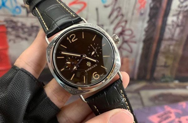 men watches automatic movement 44*15mm 316l stainless steel watchcase leather strap watches watch male clock men party1, Slivery;brown
men watches automatic movement 44*15mm 316l stainless steel watchcase leather strap watches watch male clock men party1, Slivery;brown