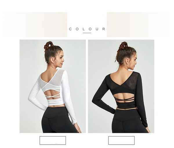 ropa-де-йога женщина йог топ встроенный бюстгальтер backless спорт top обрежется с длинным рукавом для танца gym рубашки проложенного active, White;red
ropa-де-йога женщина йог топ встроенный бюстгальтер backless спорт top обрежется с длинным рукавом для танца gym рубашки проложенного active, White;red