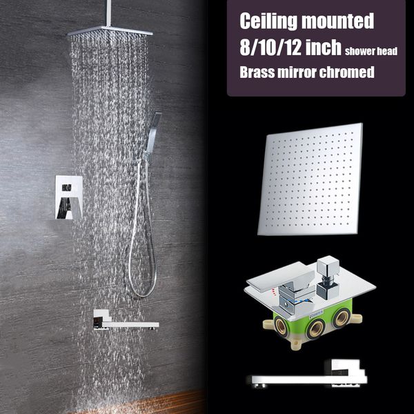 ceiling mounted 3 ways shower set brass mirror chromed 8 10 2 inch rain shower head bathroom mixer faucet luxury bath shower
ceiling mounted 3 ways shower set brass mirror chromed 8 10 2 inch rain shower head bathroom mixer faucet luxury bath shower