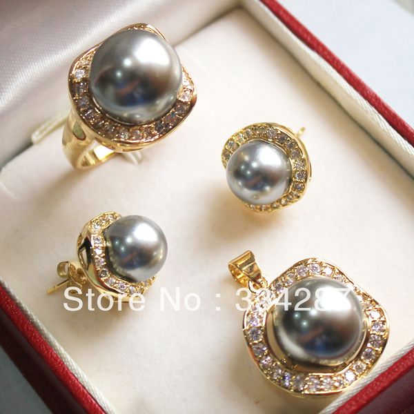 new listedgray south sea shell pearl ring pendant earring jewelry set, Slivery;golden
new listedgray south sea shell pearl ring pendant earring jewelry set, Slivery;golden