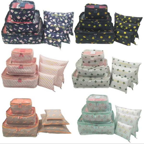 floral printing double zipper waterproof travelling bags men women nylon luggage packing cube bag underware bra storage bag 6pcs set, Blue;pink
floral printing double zipper waterproof travelling bags men women nylon luggage packing cube bag underware bra storage bag 6pcs set, Blue;pink