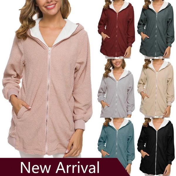 autumn winter 2019 fur coat faux fur hoodie brown blue ladies fluffy jackets plus size cardigan long sleeve hooded fluffy coat, Black
autumn winter 2019 fur coat faux fur hoodie brown blue ladies fluffy jackets plus size cardigan long sleeve hooded fluffy coat, Black