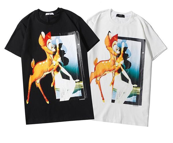 2020 new t-shirt men's and women's t-shirts short sleeve fawn plus large size couple unlined black white t-shirt t-shirt 45880
2020 new t-shirt men's and women's t-shirts short sleeve fawn plus large size couple unlined black white t-shirt t-shirt 45880