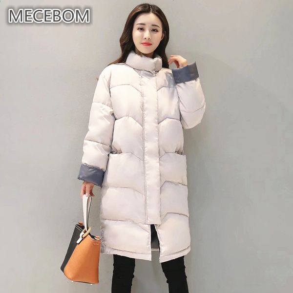mecebom new arrival women winter parkas solid long cotton jacket for female fashion women winter outwear 866c, Black
mecebom new arrival women winter parkas solid long cotton jacket for female fashion women winter outwear 866c, Black