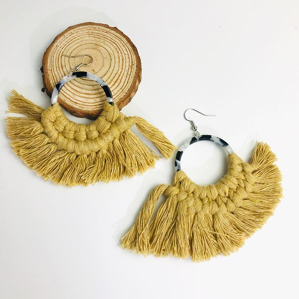 cpop нового boho круг акрилового handmade макрам серьга мода этнических кисточка серьга горячих женщины аксессуары невесты ювелирные изделия, Silver
cpop нового boho круг акрилового handmade макрам серьга мода этнических кисточка серьга горячих женщины аксессуары невесты ювелирные изделия, Silver