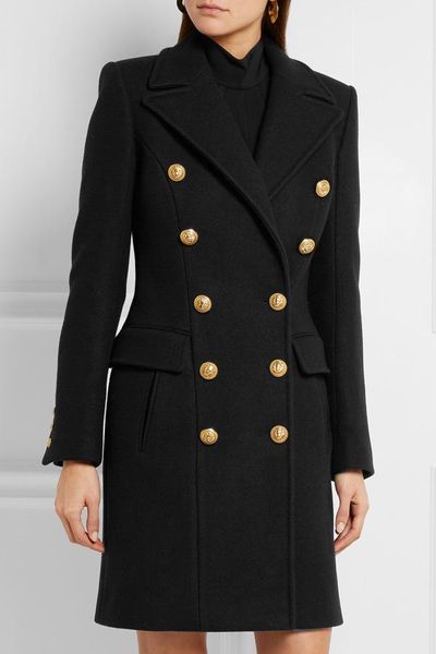 solid double breasted long coat for women warm fashion wool coat and jacket slim vintage long women clothes 2019
solid double breasted long coat for women warm fashion wool coat and jacket slim vintage long women clothes 2019