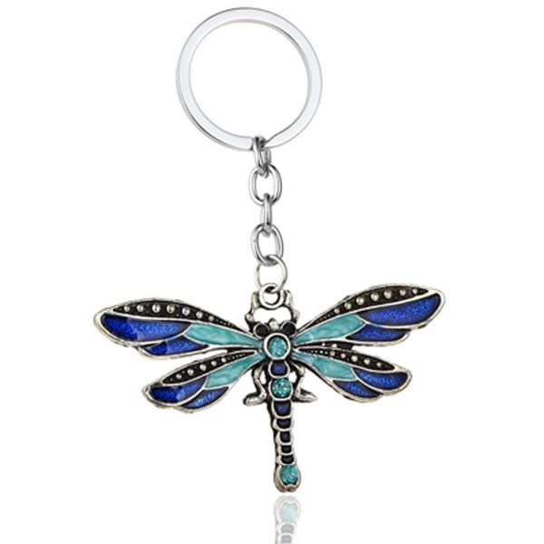 12 pc/lot vintage dragonfly rhinestone charm key chain ring enamel animals keyrings car bags keychain women ladies jewelry gift, Silver
12 pc/lot vintage dragonfly rhinestone charm key chain ring enamel animals keyrings car bags keychain women ladies jewelry gift, Silver
