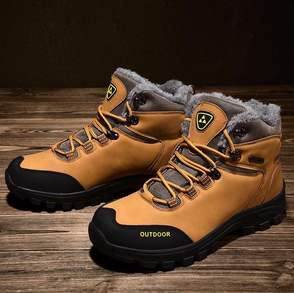 classic men winter snow boots super warm fur male ankle boots men waterproof non-slip hiking shoes male autumn basic shoes, Black
classic men winter snow boots super warm fur male ankle boots men waterproof non-slip hiking shoes male autumn basic shoes, Black