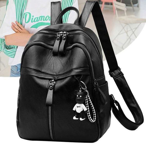 women's backpack 2020 new pu leather small backpack wild fashion bag large capacity casual school bag travel
women's backpack 2020 new pu leather small backpack wild fashion bag large capacity casual school bag travel