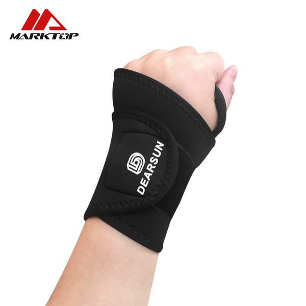 1pcs sports wrist band strap adjustable athletic wrist brace support for carpal tunnel tendonitis weightlifting support, Black;red
1pcs sports wrist band strap adjustable athletic wrist brace support for carpal tunnel tendonitis weightlifting support, Black;red