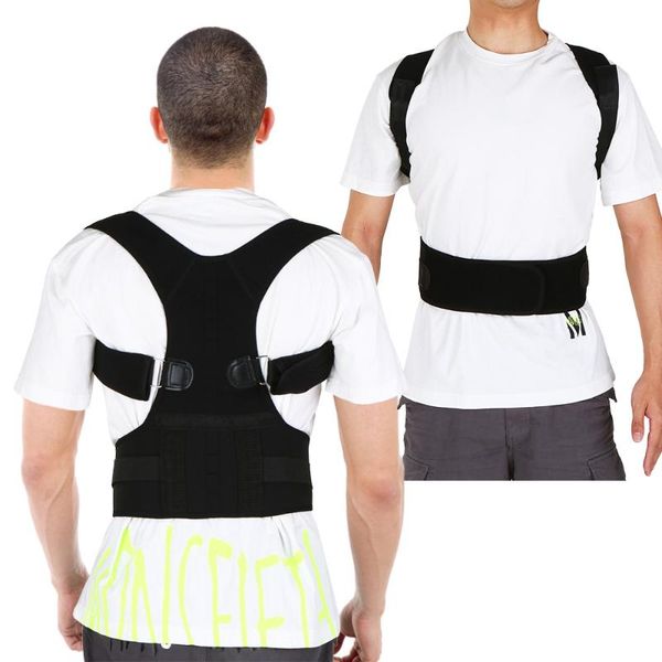 posture corrector back support belt clavicle support magnetic brace shoulder spine men women strap belt correct adjustable, Black;blue
posture corrector back support belt clavicle support magnetic brace shoulder spine men women strap belt correct adjustable, Black;blue