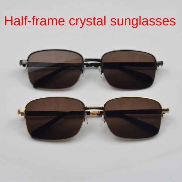 metal half frame sun sun metal glasses artificial crystal sunglasses middle-aged and elderly crystal, Silver
metal half frame sun sun metal glasses artificial crystal sunglasses middle-aged and elderly crystal, Silver