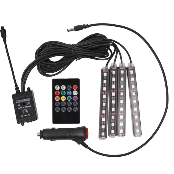 colorful led lighting kit car styling interior decoration atmosphere light and wireless remote control rgb car accessories
colorful led lighting kit car styling interior decoration atmosphere light and wireless remote control rgb car accessories