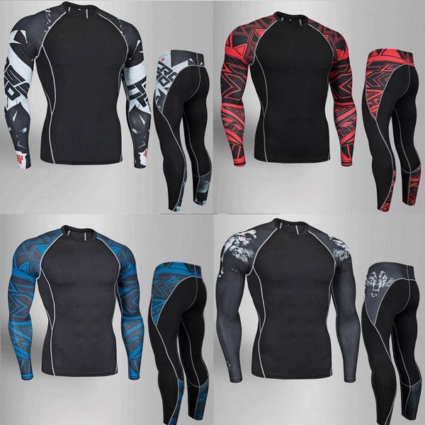 2019 men's compression set t-shirt football training set fitness jogging long sleeve t-shirt tights brand clothing 4xl, Black;blue
2019 men's compression set t-shirt football training set fitness jogging long sleeve t-shirt tights brand clothing 4xl, Black;blue