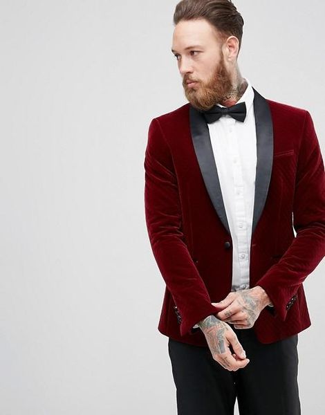 classic velveteen shawl lapel wedding tuxedos slim fit suits for men groomsmen suit two pieces prom formal suits (jacket+pants) 771, Black;gray
classic velveteen shawl lapel wedding tuxedos slim fit suits for men groomsmen suit two pieces prom formal suits (jacket+pants) 771, Black;gray