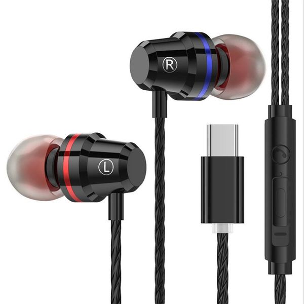 High quality Metal Type C Earphones TypeC Earphone for Auriculares Xiaomi in ear Headphones with Mic
High quality Metal Type C Earphones TypeC Earphone for Auriculares Xiaomi in ear Headphones with Mic
