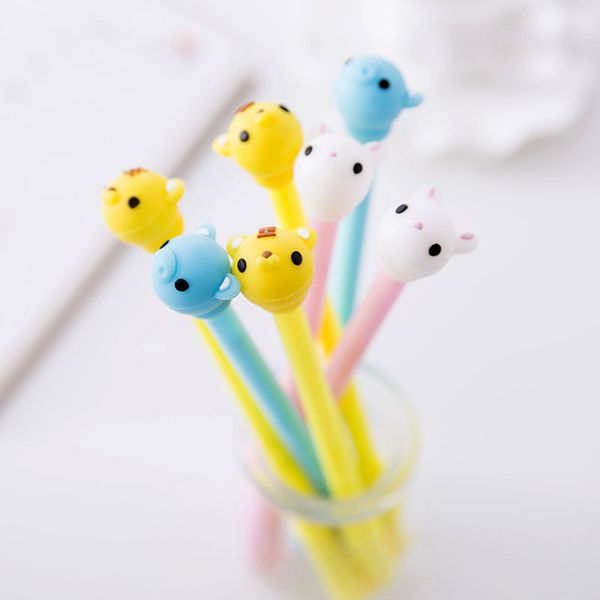 cartoon animal gel pen 0.5mm black child writing pen office eexamination limited office material school supplies wholesale e-packet 210
cartoon animal gel pen 0.5mm black child writing pen office eexamination limited office material school supplies wholesale e-packet 210