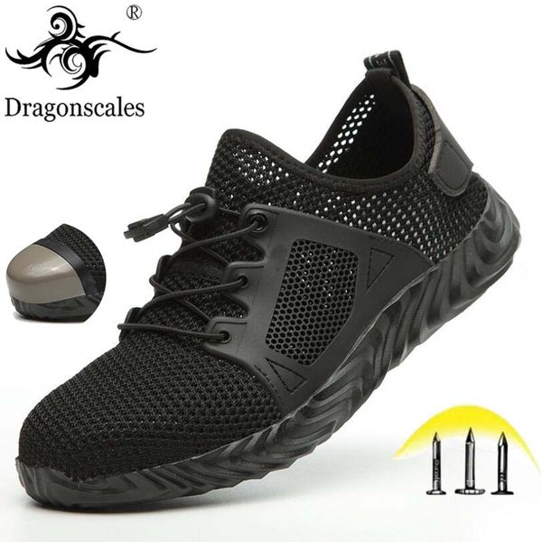 dropshipping men's steel toe work safety shoes breathable outdoor sneakers puncture proof boots comfortable industrial shoes, Black
dropshipping men's steel toe work safety shoes breathable outdoor sneakers puncture proof boots comfortable industrial shoes, Black