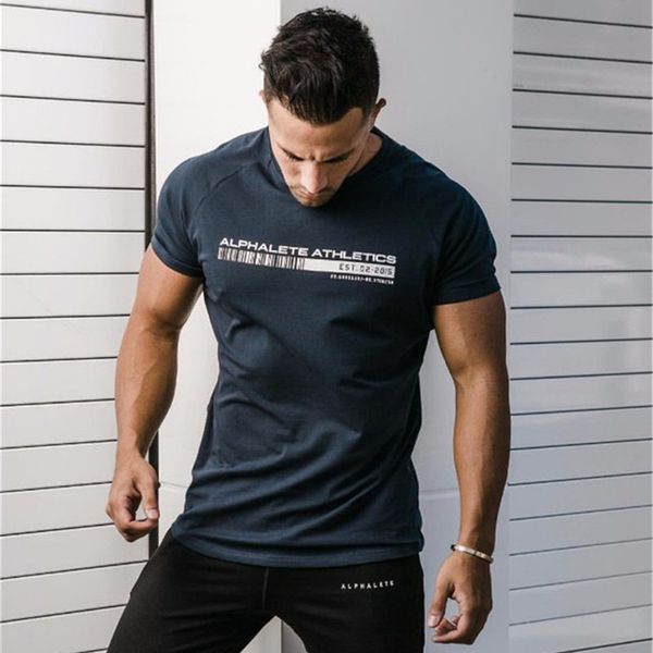 new alphalete summer men short sleeve gyms t shirt fitness bodybuilding crossfit slim shirts fashion leisure cotton tee, White;black
new alphalete summer men short sleeve gyms t shirt fitness bodybuilding crossfit slim shirts fashion leisure cotton tee, White;black
