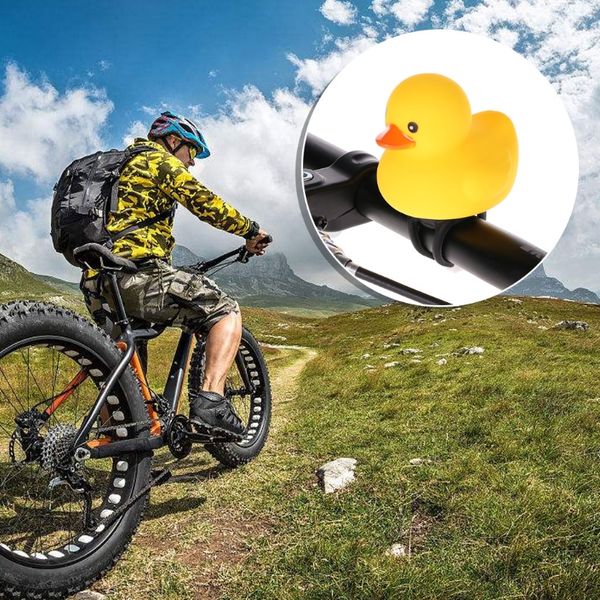2 pc mountain bike handlebar cartoon ring silica gel small yellow duck bicycle bells head lights
2 pc mountain bike handlebar cartoon ring silica gel small yellow duck bicycle bells head lights