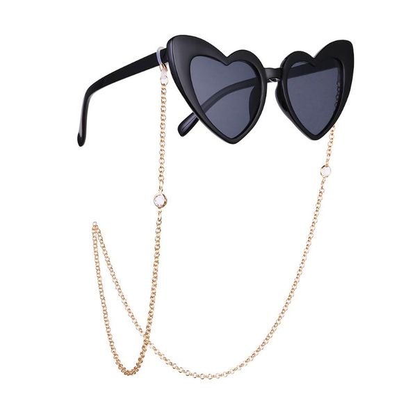 2020 trendy women's crystal punk metal eyewear chain glasses anti slip eyewear accessories glasses strap landyard, Silver
2020 trendy women's crystal punk metal eyewear chain glasses anti slip eyewear accessories glasses strap landyard, Silver