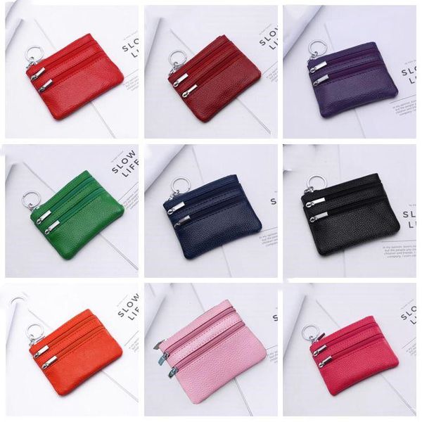 multifunction leather wallet genuine leather classic standard wallet fashion leather long purse moneybag bus pass keyring bags lxl797-1, White 
multifunction leather wallet genuine leather classic standard wallet fashion leather long purse moneybag bus pass keyring bags lxl797-1, White