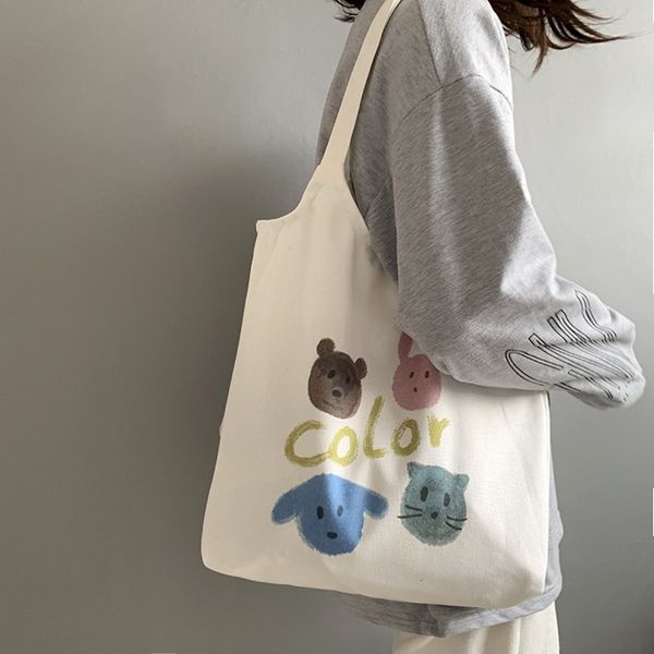 new canvas tote bags for women ladies casual cartoon animal printing shoulder bag shopping beach bag cotton cloth female handbag
new canvas tote bags for women ladies casual cartoon animal printing shoulder bag shopping beach bag cotton cloth female handbag