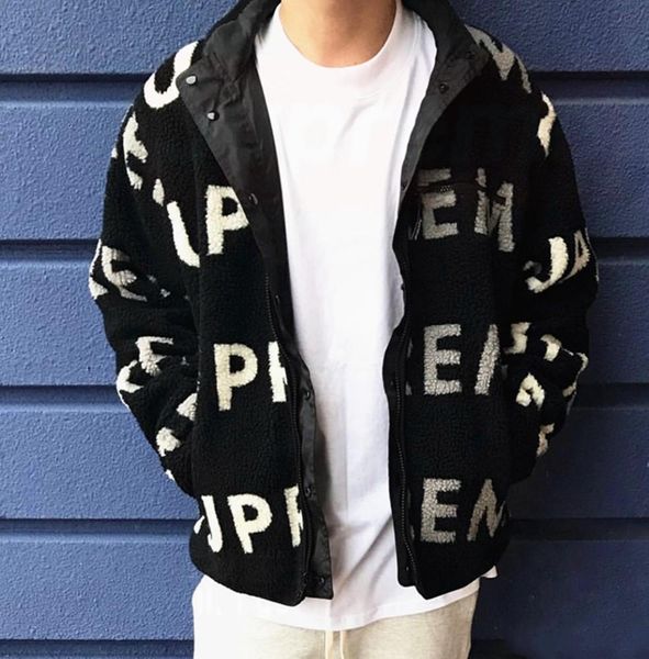 18fw логотип reissimable флисовая куртка двусторонняя флисовая барражная куртка ретро хай-стрит мужчины и женщины пары теплая куртка hfssjk1, Black;brown 
18fw логотип reissimable флисовая куртка двусторонняя флисовая барражная куртка ретро хай-стрит мужчины и женщины пары теплая куртка hfssjk1, Black;brown