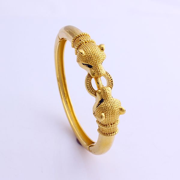 fansheng high quantily charm leopard bangle 24 k solid yellow gold gf bangles for women men jewelry african ethiopian gift, Black
fansheng high quantily charm leopard bangle 24 k solid yellow gold gf bangles for women men jewelry african ethiopian gift, Black