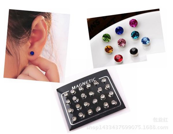 non piercing clip on magnetic magnet ear stud mens womens fake earrings pendientes hombre 24pieces, Silver
non piercing clip on magnetic magnet ear stud mens womens fake earrings pendientes hombre 24pieces, Silver