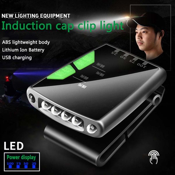induction lighthouse fishing night fishing rechargeable glare led very bright clip cap lamp cap waterproof 1 pc
induction lighthouse fishing night fishing rechargeable glare led very bright clip cap lamp cap waterproof 1 pc