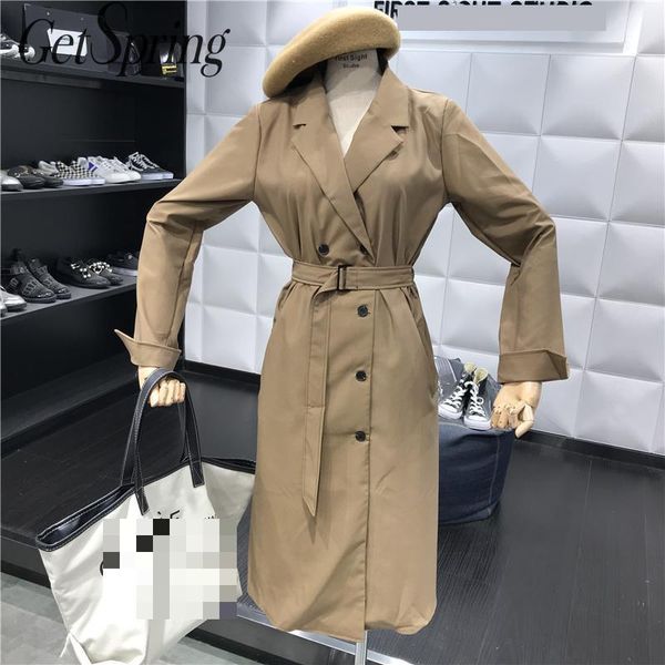 getspring женщины пальто с длинным рукавом двойной брестед женщины ветровка узелок тонкий trench элегантный женский длинное пальто new, Tan;black
getspring женщины пальто с длинным рукавом двойной брестед женщины ветровка узелок тонкий trench элегантный женский длинное пальто new, Tan;black