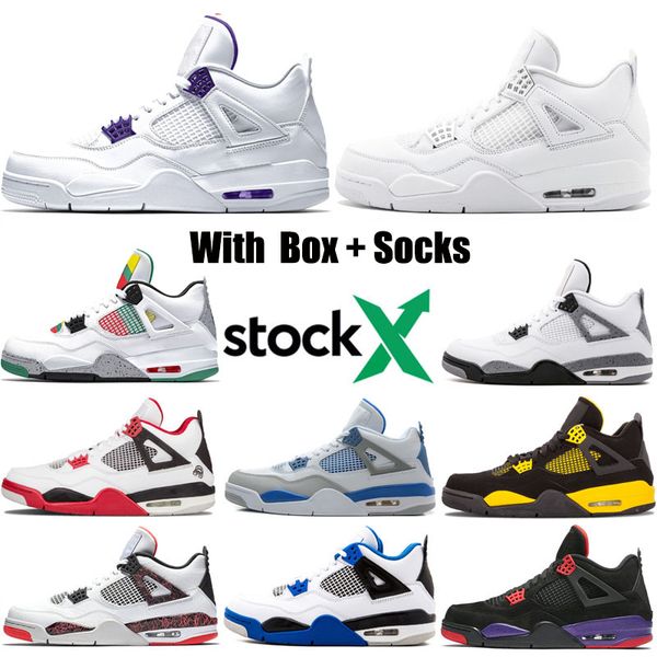 stock x carnival court purple bred 4 4s iv mens basketball shoes bred lightning white cement denim men women sports sneakers 40-47
stock x carnival court purple bred 4 4s iv mens basketball shoes bred lightning white cement denim men women sports sneakers 40-47