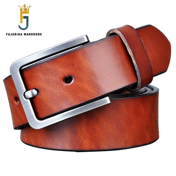 fajarina genuine leather belts retro men's casual style cow skin pin belt for men strap male 38mm wide n17fj273, Black;brown
fajarina genuine leather belts retro men's casual style cow skin pin belt for men strap male 38mm wide n17fj273, Black;brown