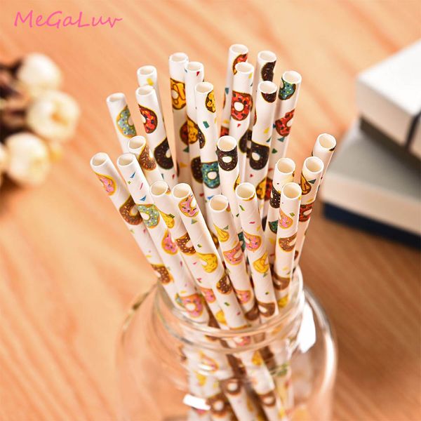 25pcs/set paper donuts straws baby birthday doughnut party decorative straws baby shower festive event party supplies insert straw
25pcs/set paper donuts straws baby birthday doughnut party decorative straws baby shower festive event party supplies insert straw