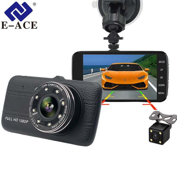 e-ace car dvr with rearview camara 4.0 inch ips screen video recorder full hd 1080p car registrator 8 led lights auto dash cam
e-ace car dvr with rearview camara 4.0 inch ips screen video recorder full hd 1080p car registrator 8 led lights auto dash cam