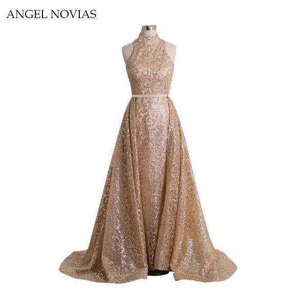 angel novias потрясающие длина arabic длинные вечерние платья с блестками high neck линия платье лонго пола пром вечерние платья, White;black
angel novias потрясающие длина arabic длинные вечерние платья с блестками high neck линия платье лонго пола пром вечерние платья, White;black