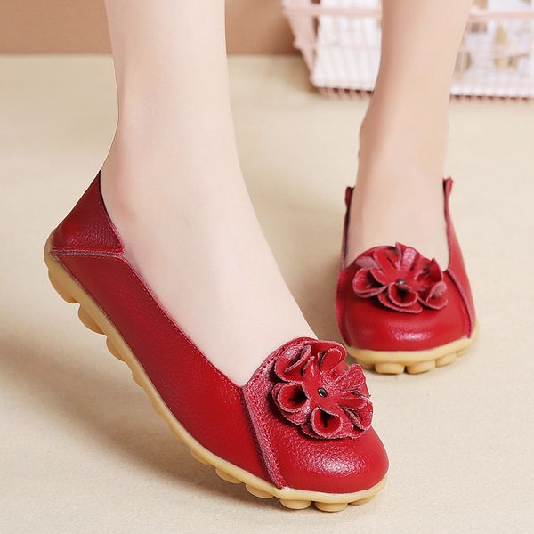 women flats 2020 new fashion ballet flats summer flower women shoes genuine leathe loafers non-slip ladies shoes mom, Black
women flats 2020 new fashion ballet flats summer flower women shoes genuine leathe loafers non-slip ladies shoes mom, Black