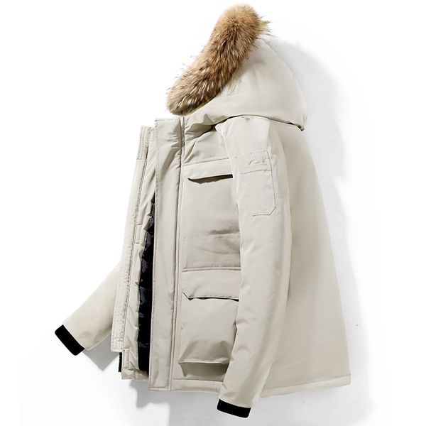 hcxy 2019 men's hooded parka men parkas hoodie with fur rib sleeve man winter coat clothing male warm clothes arm pocket, Black
hcxy 2019 men's hooded parka men parkas hoodie with fur rib sleeve man winter coat clothing male warm clothes arm pocket, Black