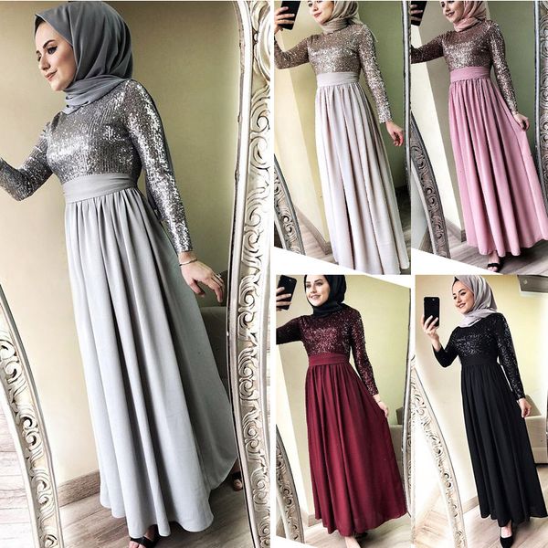women sequin slim muslim maxi dresses malaysia abayas dubai turkish high waist shiny female kaftan robe dress 5xl plus size, Red
women sequin slim muslim maxi dresses malaysia abayas dubai turkish high waist shiny female kaftan robe dress 5xl plus size, Red