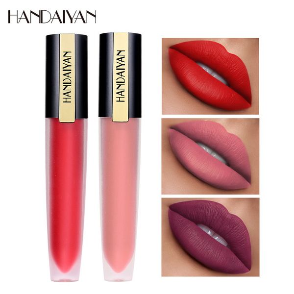 handaiyan lipgloss liquid lipstick waterproof cream matte long lasting velvet non stick cup makeup lip gloss base
handaiyan lipgloss liquid lipstick waterproof cream matte long lasting velvet non stick cup makeup lip gloss base