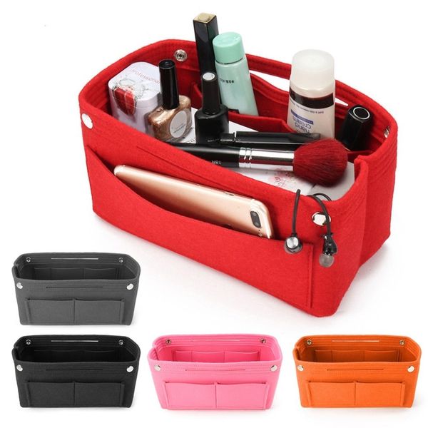 designer makeup bag multifunction handbag organizer purse insert bag felt fabric storage pouch case drop shipping
designer makeup bag multifunction handbag organizer purse insert bag felt fabric storage pouch case drop shipping