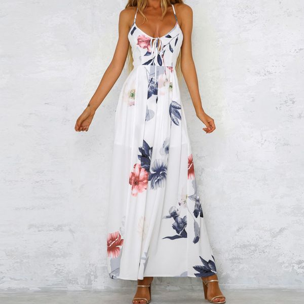 summer dress 2019 women boho backless printing floral dress sleeveless long casual beach vestidos mujer, Black;gray
summer dress 2019 women boho backless printing floral dress sleeveless long casual beach vestidos mujer, Black;gray