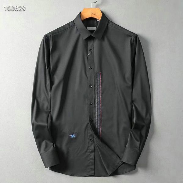 Brand Mens Designer Long Sleeve Shirts Firmate Dress Shirts Fashion Casual Luxury Shirt Print Shirt Homme Button Up Tops 044
Brand Mens Designer Long Sleeve Shirts Firmate Dress Shirts Fashion Casual Luxury Shirt Print Shirt Homme Button Up Tops 044
