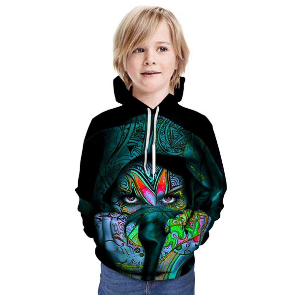 2020 autumn and winter new 3d fancy pattern printed hooded sweater fashionable and handsome boys wear a2, Black
2020 autumn and winter new 3d fancy pattern printed hooded sweater fashionable and handsome boys wear a2, Black