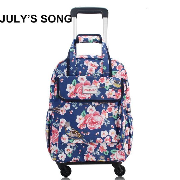 july's song travel portable trolley bag women waterproof printed universal wheel travel luggage trolley bag case 16 inch 17 inch
july's song travel portable trolley bag women waterproof printed universal wheel travel luggage trolley bag case 16 inch 17 inch