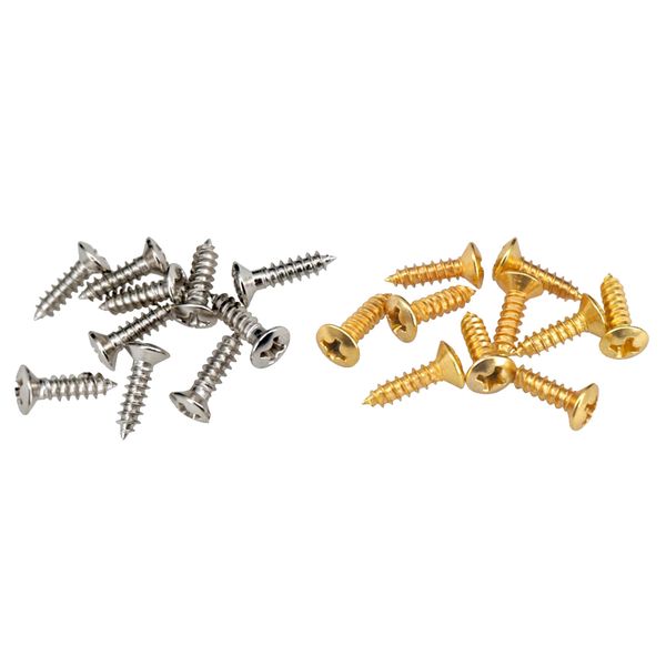 100 Pieces Pickguard Mounting Screws For Electric Guitar Bass Parts Silver
100 Pieces Pickguard Mounting Screws For Electric Guitar Bass Parts Silver
