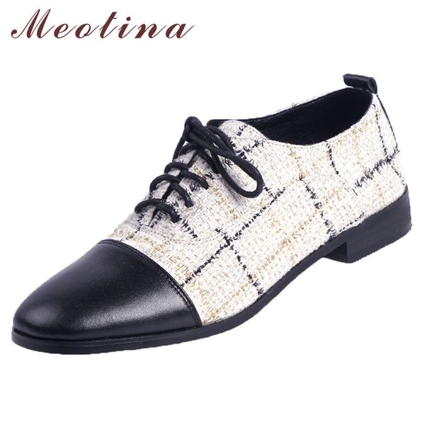 meotina real leather flats women shoes natural genuine leather flat mules shoes mixed colors square toe derby lady size 43, Black
meotina real leather flats women shoes natural genuine leather flat mules shoes mixed colors square toe derby lady size 43, Black