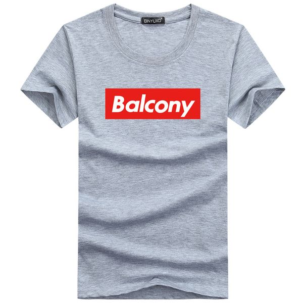 shirt2019 new fashion men's t-shirt brand clothing hip hop balcony printing men's t-shirt quality cotton clothing, White;black
shirt2019 new fashion men's t-shirt brand clothing hip hop balcony printing men's t-shirt quality cotton clothing, White;black